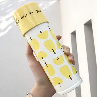 M-2810W Термос "Paradise " (320ml) yellow