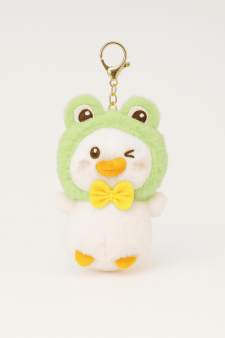 Мягкая игрушка - брелок "Утка и лягушка", 10 см