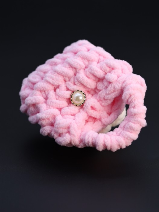 Сумочка для наушников &quot;Flower power&quot;, pink (11.5*9.5 см) 