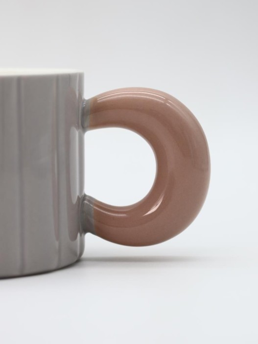 Кружка «Vertical movement», brown 