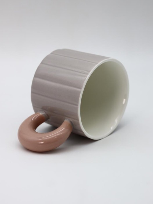 Кружка «Vertical movement», brown 