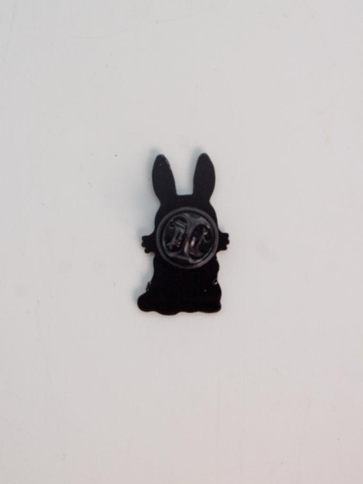 Значок металлический iLikeGift &quot;Hare strawberry&quot; 