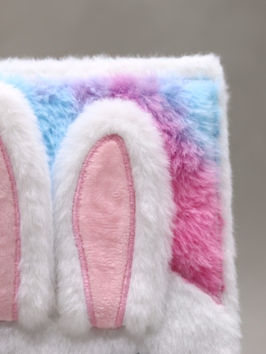 Блокнот плюшевый «Cute Rabbit» (21,5*14,5 см) 