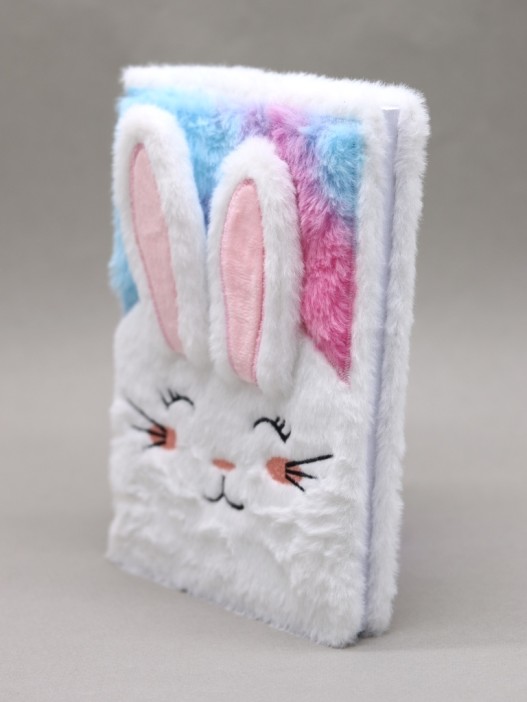 Блокнот плюшевый «Cute Rabbit» (21,5*14,5 см) 
