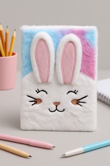 Блокнот плюшевый «Cute Rabbit» (21,5*14,5 см)
