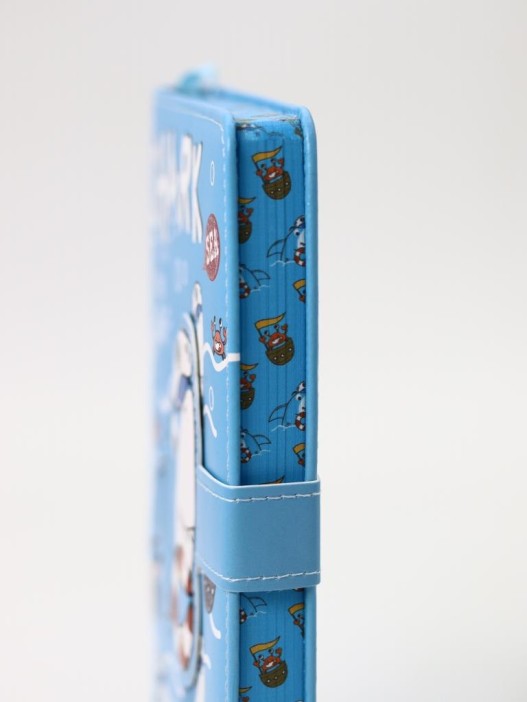 Блокнот (B6) &quot;Shark captain&quot;, blue (18.5*13) 