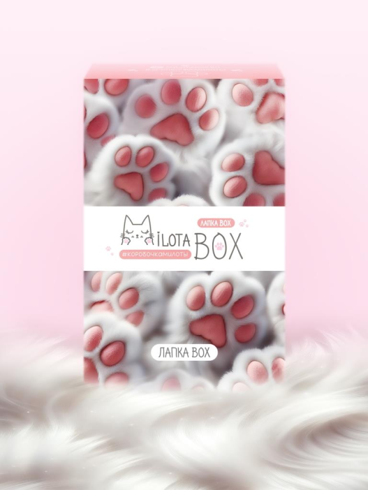 MilotaBox mini "Лапка Box" 