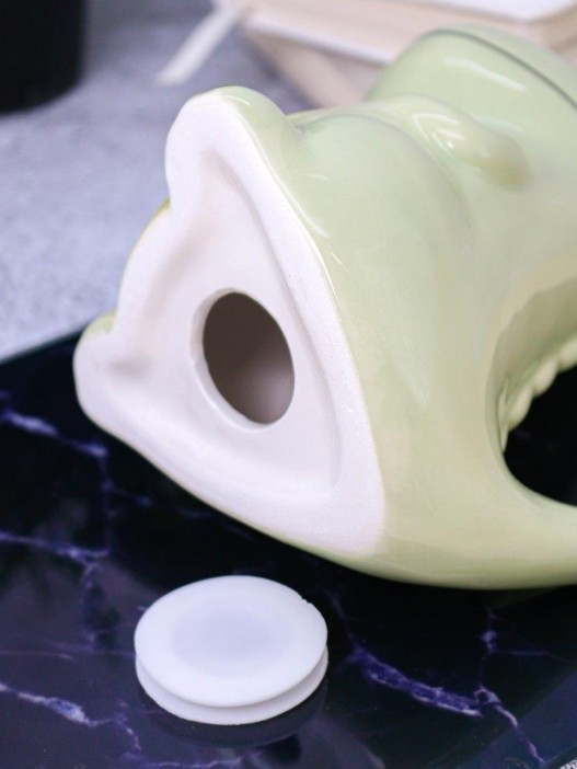 Копилка керамическая «Green Dino», green (16,5х14 см) 