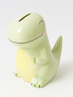 Копилка керамическая «Green Dino», green (16,5х14 см)