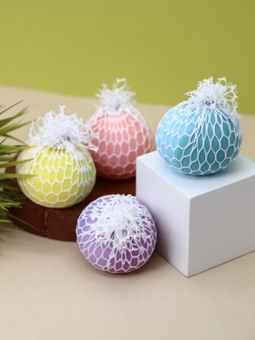 Мялка - антистресс «Rainbow ball», blue 