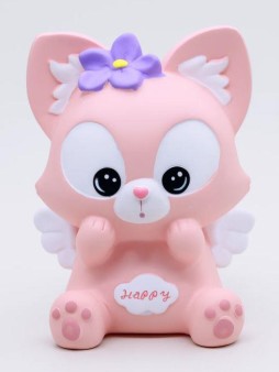 Копилка «Angel fox», pink