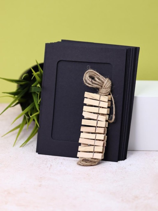 Крафтовые фоторамки «Classic», black, 11.5*15.5 см 