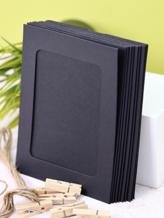 Крафтовые фоторамки «Classic», black, 11.5*15.5 см 