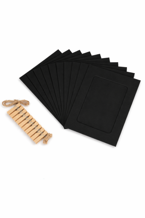 Крафтовые фоторамки «Classic», black, 11.5*15.5 см 