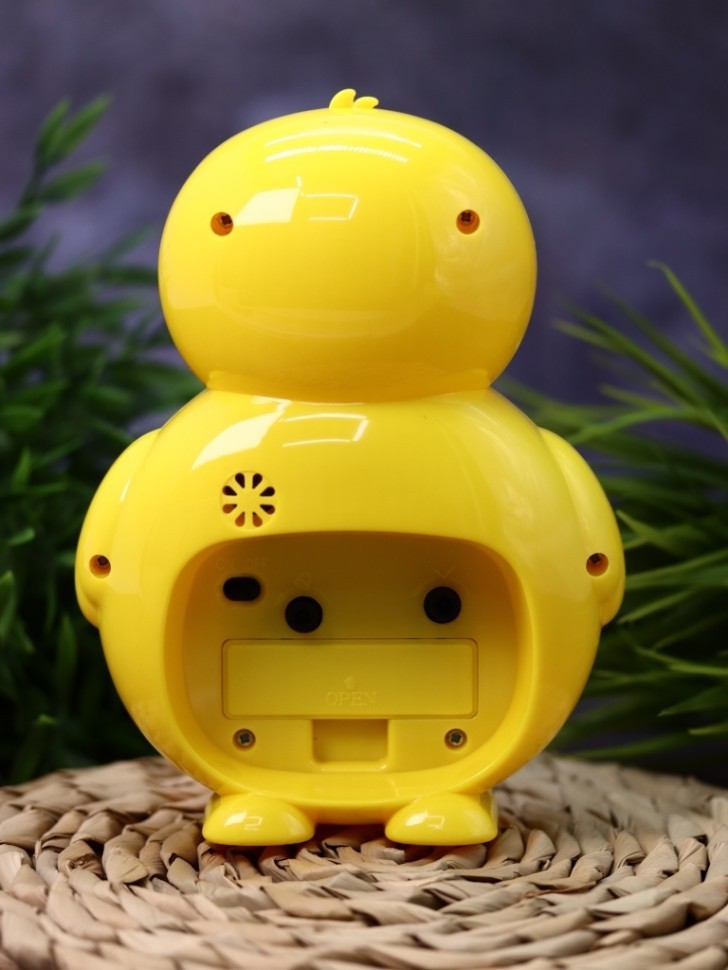 Часы-будильник «Duck king», yellow