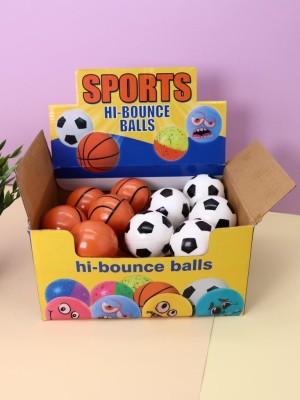 Мялка - антистресс «Football / Basketball», шоу-бокс 24 шт.