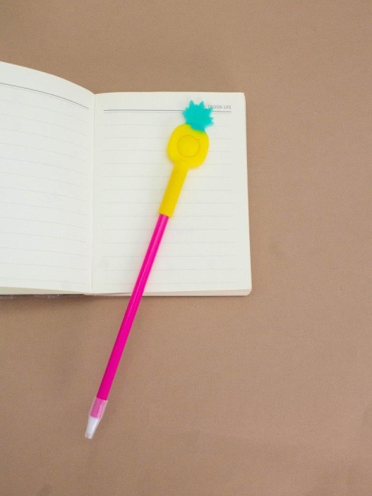 Ручка-прикол гелевая POP IT &quot;Ананасик&quot; 