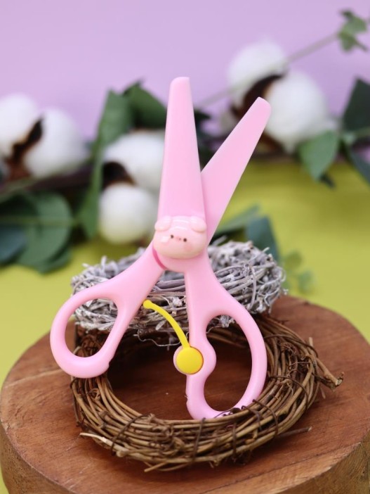 Безопасные ножницы &quot;Pig friend&quot;, pink 