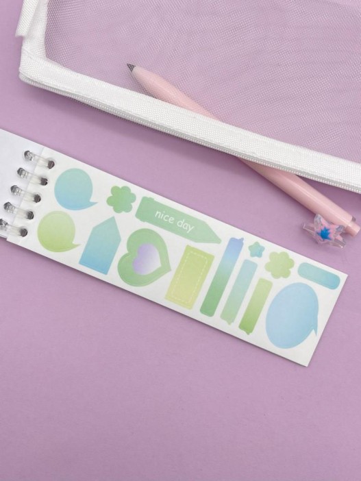 Набор стикеров &quot;Figures&quot;, blue 