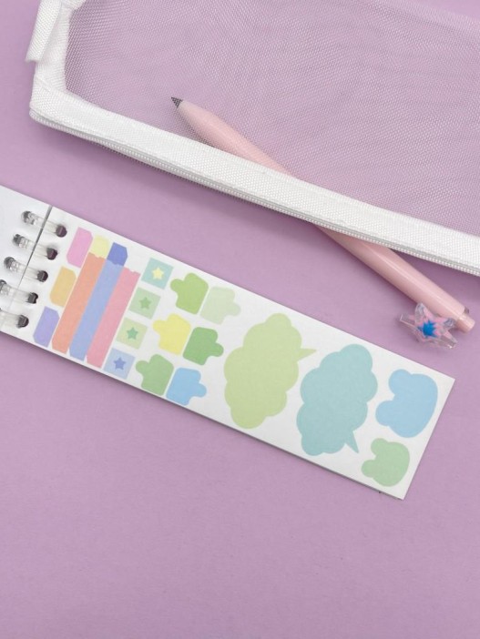 Набор стикеров &quot;Figures&quot;, blue 