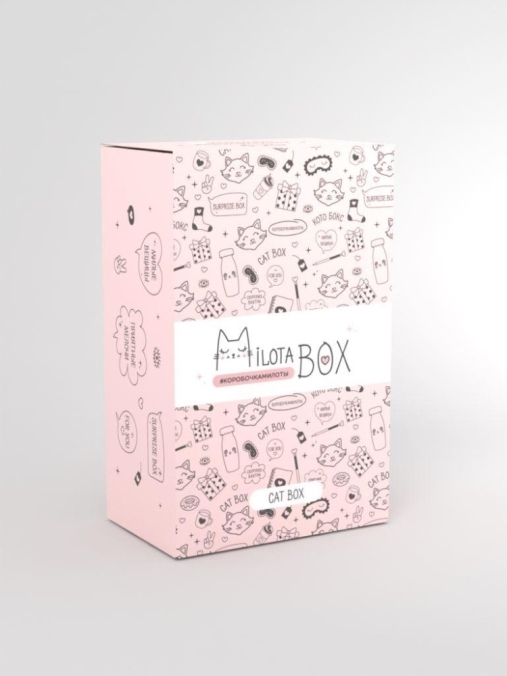 MilotaBox мини "Кот Бокс" (коробка в старом дизайне)