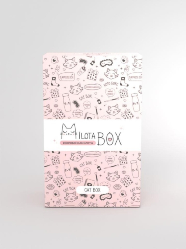MilotaBox мини "Кот Бокс" (коробка в старом дизайне)