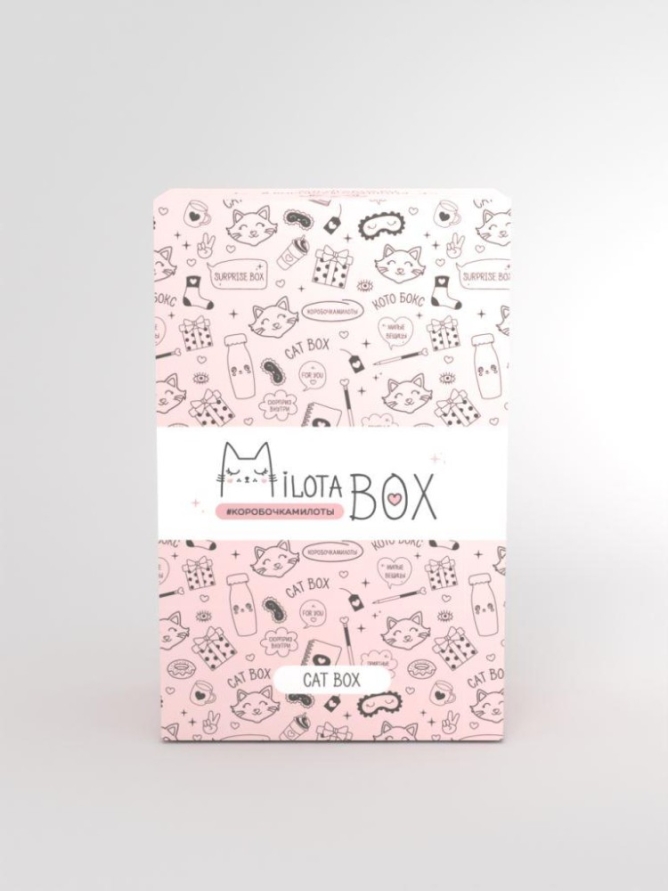 MilotaBox мини "Кот Бокс" (коробка в старом дизайне)