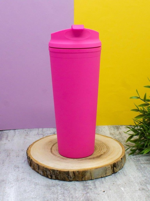 Тамблер iLikeGift &quot;Classic&quot;, fuchsia 