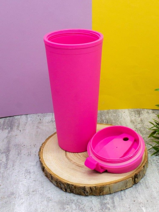 Тамблер iLikeGift &quot;Classic&quot;, fuchsia 