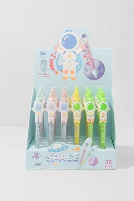 Ручка  &quot;Cheerful spaceman&quot;, mix 