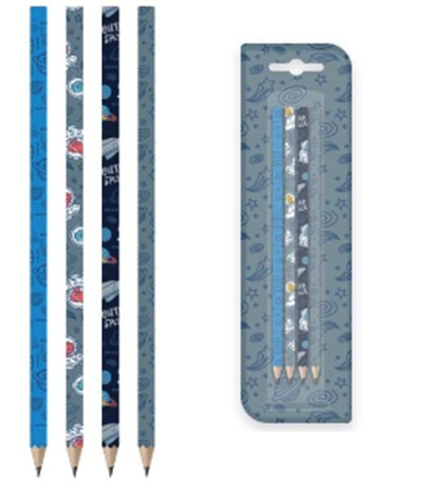 Набор простых карандашей &quot;Cosmos&quot;, mix 