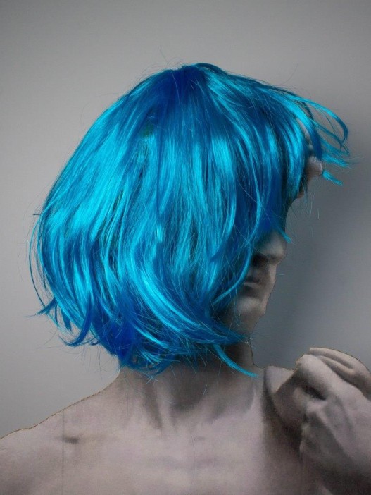 Парик карнавальный &quot;Fancy chic&quot;, blue (25 см) 