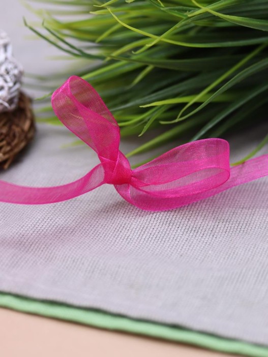 Лента для декора и подарков &quot;Ribbon of magic&quot;, fuchsia (1,5 см*1 м) 