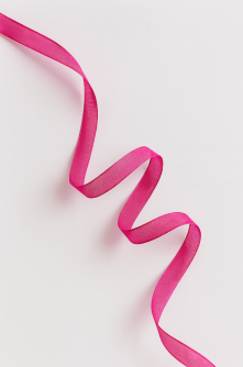 Лента для декора и подарков "Ribbon of magic", fuchsia (1,5 см*1 м)