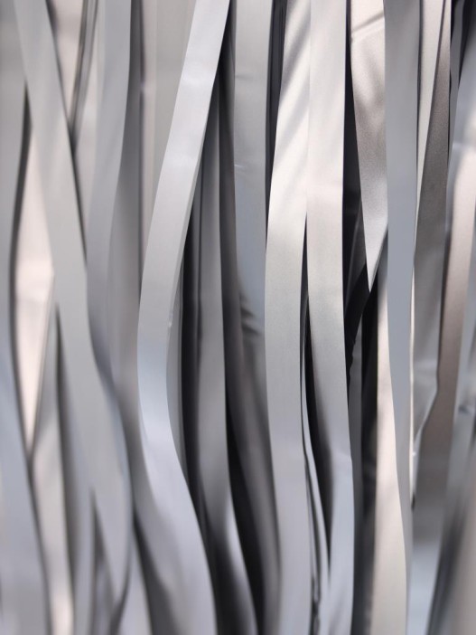 Праздничный занавес, дождик для фотозоны &quot;Gleaming rain&quot;, silver (100*200 см) 