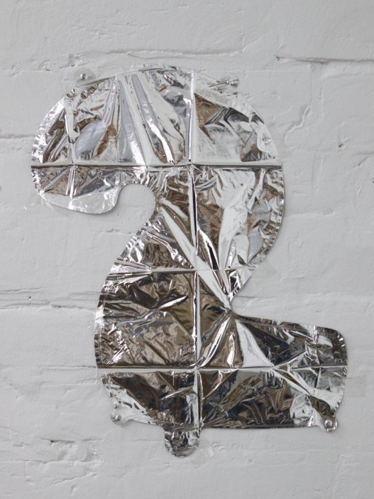 Шар фольгированный &quot;Milestone moments&quot; цифра 2, хром (40 см) 