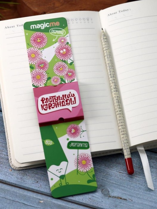 "Растущий карандаш Magicme" - Маргаритка 