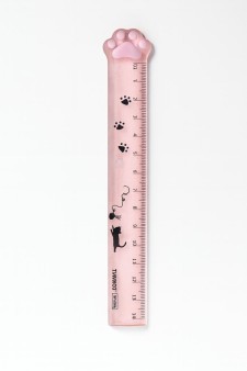 Линейка «Paw scratcher», pink