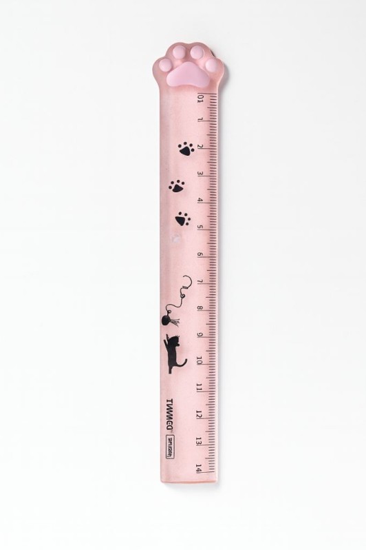 Линейка «Paw scratcher», pink 
