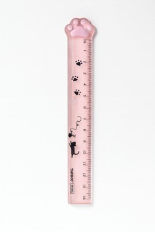 Линейка «Paw scratcher», pink