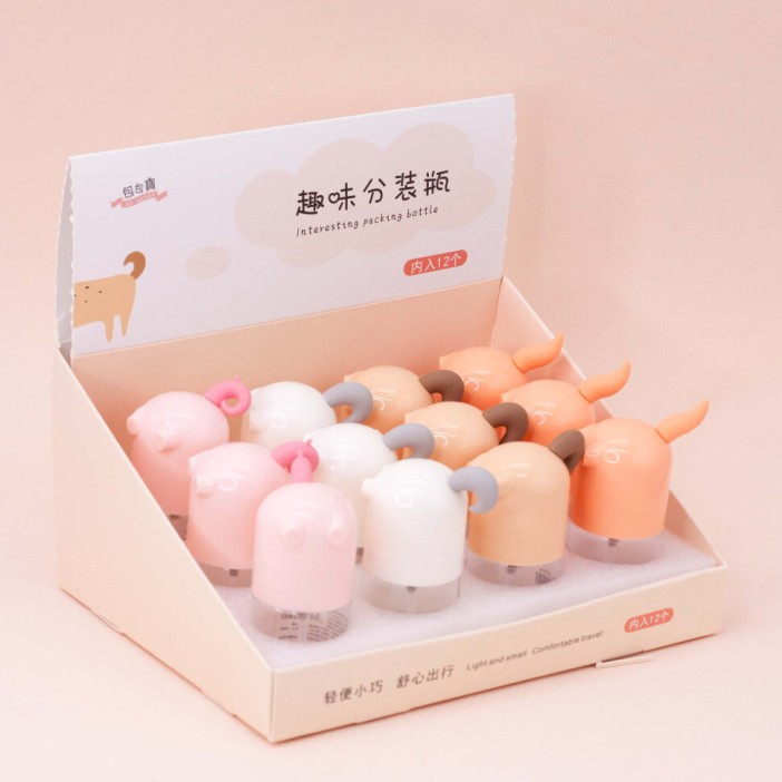 Дорожная бутылочка &quot;Tail&quot;, pink (50 ml) 