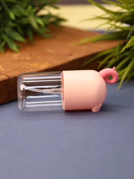 Дорожная бутылочка &quot;Tail&quot;, pink (50 ml) 