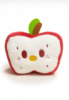 Мягкая игрушка "Smiley apple", red, 18 см