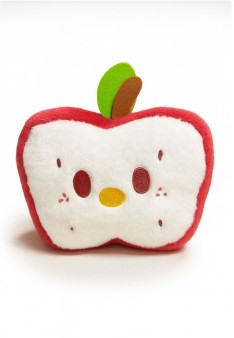 Мягкая игрушка "Smiley apple", red, 18 см
