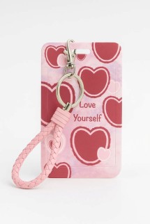 Футляр для карт &quot;Love yourself&quot;, pink