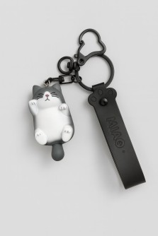 Брелок «The lazy cat», black