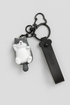 Брелок «The lazy cat», black