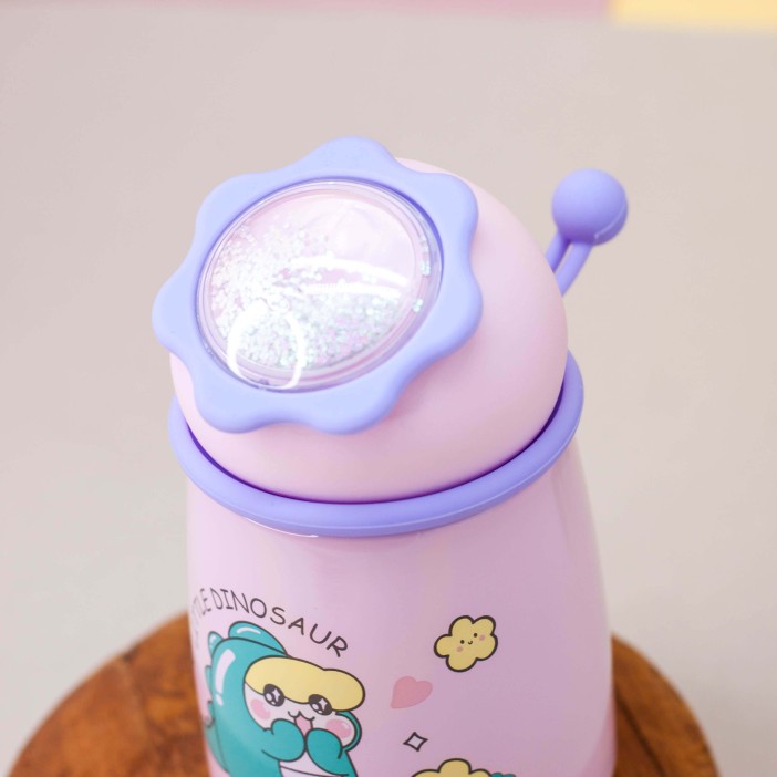 Термос "Little dinosaur", pink (350ml) 