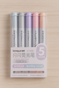 Набор блестящих маркеров 5 шт. "Sympathy two", mix