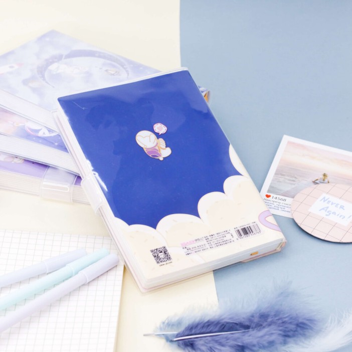 Блокнот "Space hare" big planet, black 